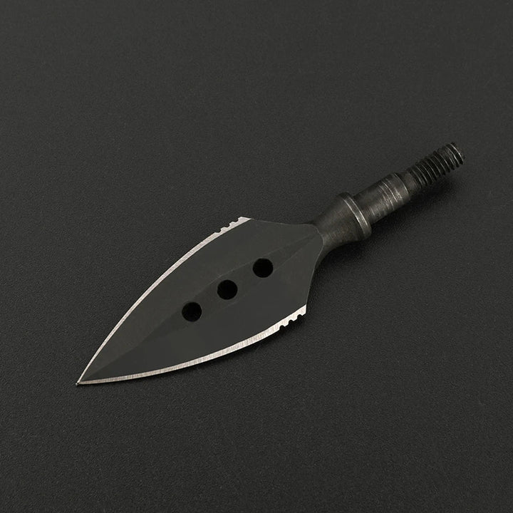 Retro Arrowhead High Carbon Steel Broadheads - 180-200grain