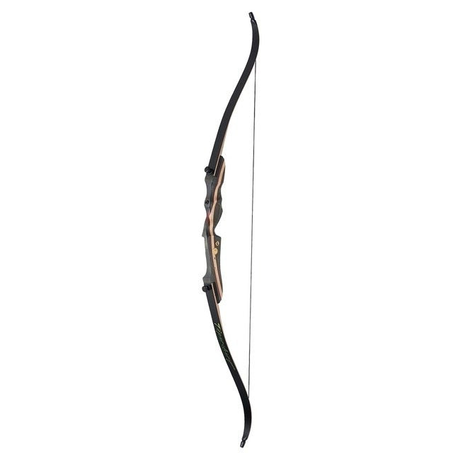 62" Wooden American Take Down Bow - Traditional Recurve Archery