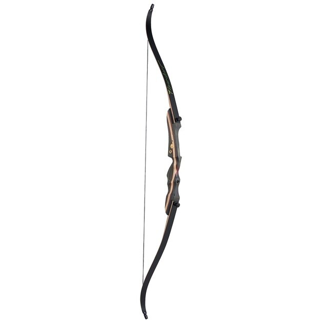 62" Wooden American Take Down Bow - Traditional Recurve Archery