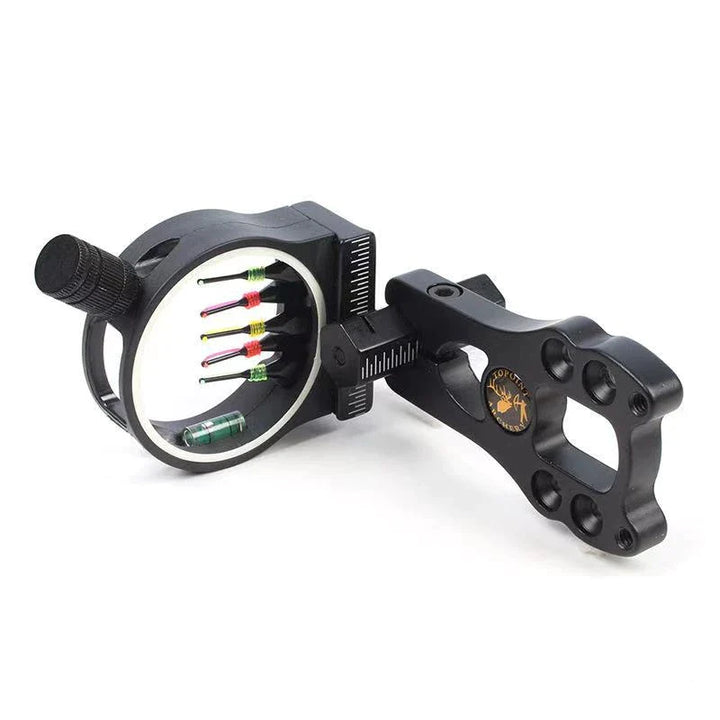 Adjustable 5 Pin Bow Sight Fiber