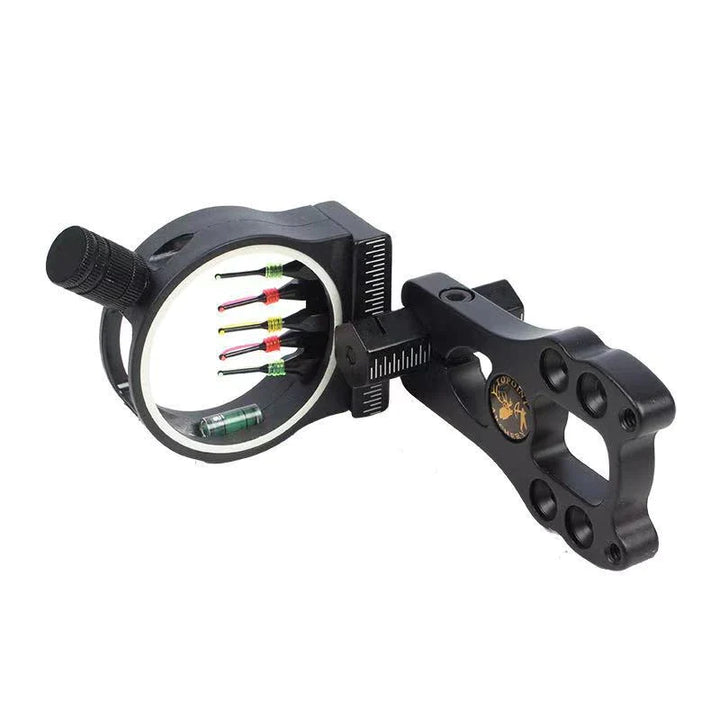 Adjustable 5 Pin Bow Sight Fiber