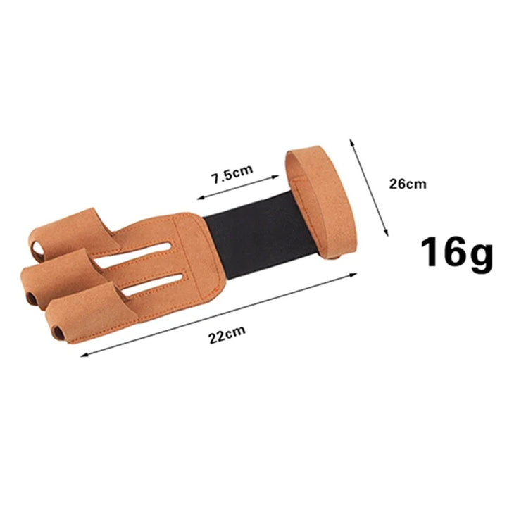 Adjustable Archery Finger Glove - Enhanced Shooting Performance