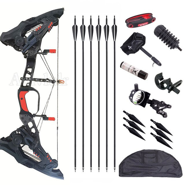 20Lbs To 60Lbs Archery Compound Bow Set