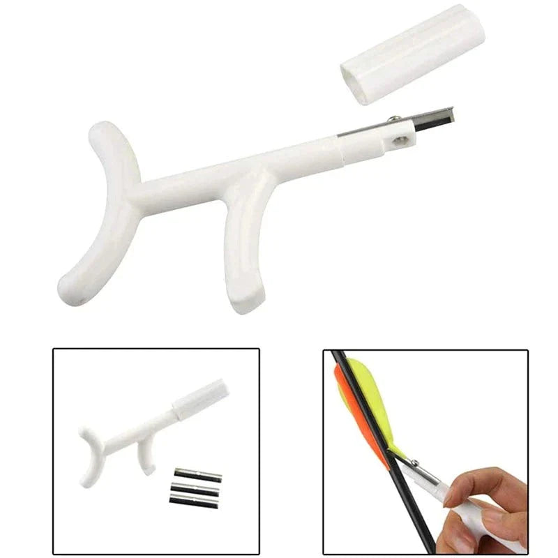 Archery Feather Scraper: Arrow Shaving Device