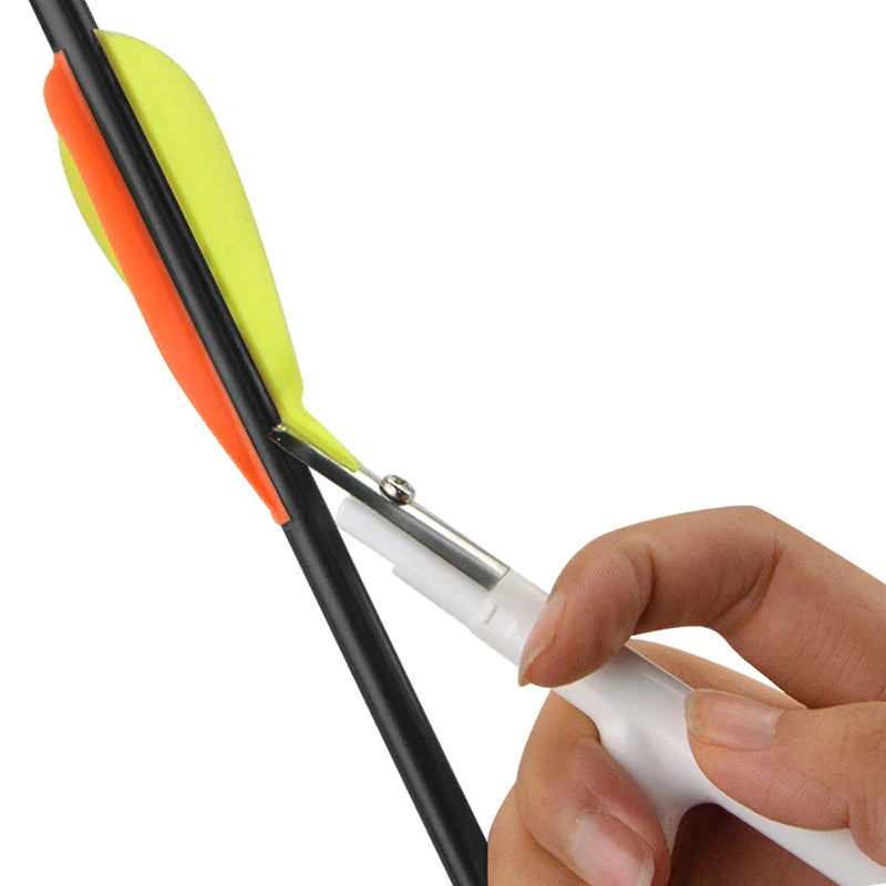 Archery Feather Scraper: Arrow Shaving Device