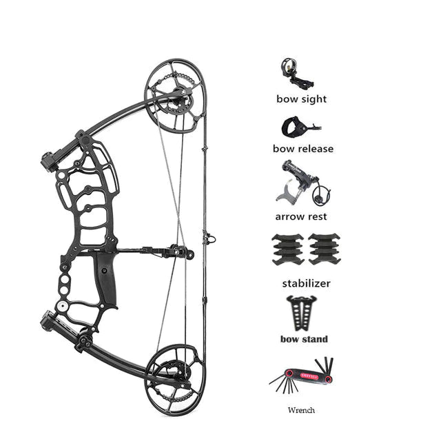 Short Axis Steel Ball Bow - Compound Archery Bow