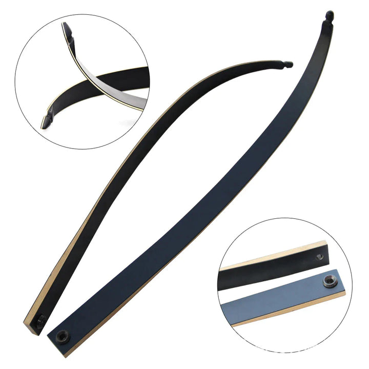 Take Down Black Metal Bow - Recurve Bow