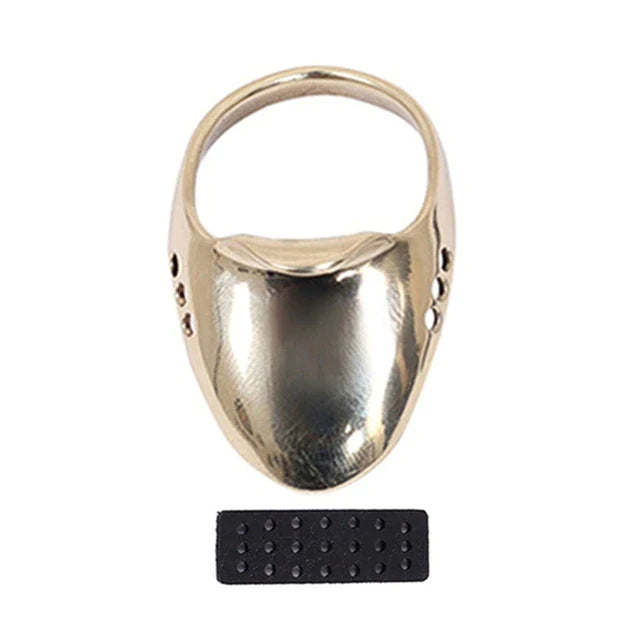 Brass Archery Thumb Protective Guard Ring