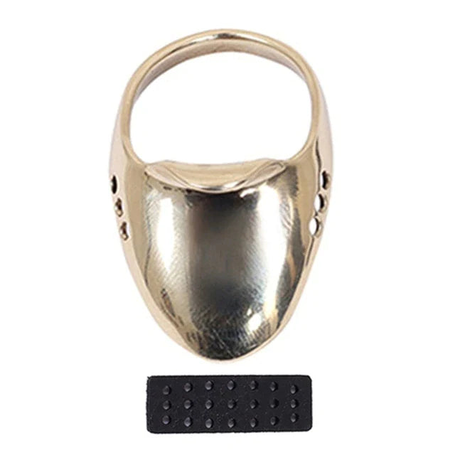 Brass Archery Thumb Protective Guard Ring