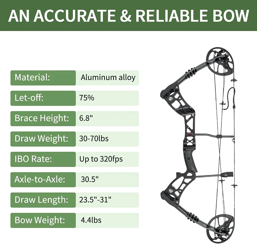 Hunting Bow Archery Set - Compound Archery Bow