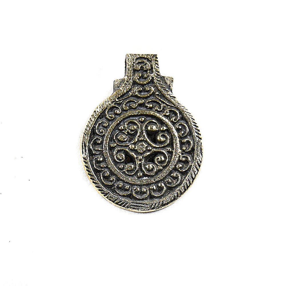 Viking Amulet Pendant - Norse Mystique with Loki Symbol