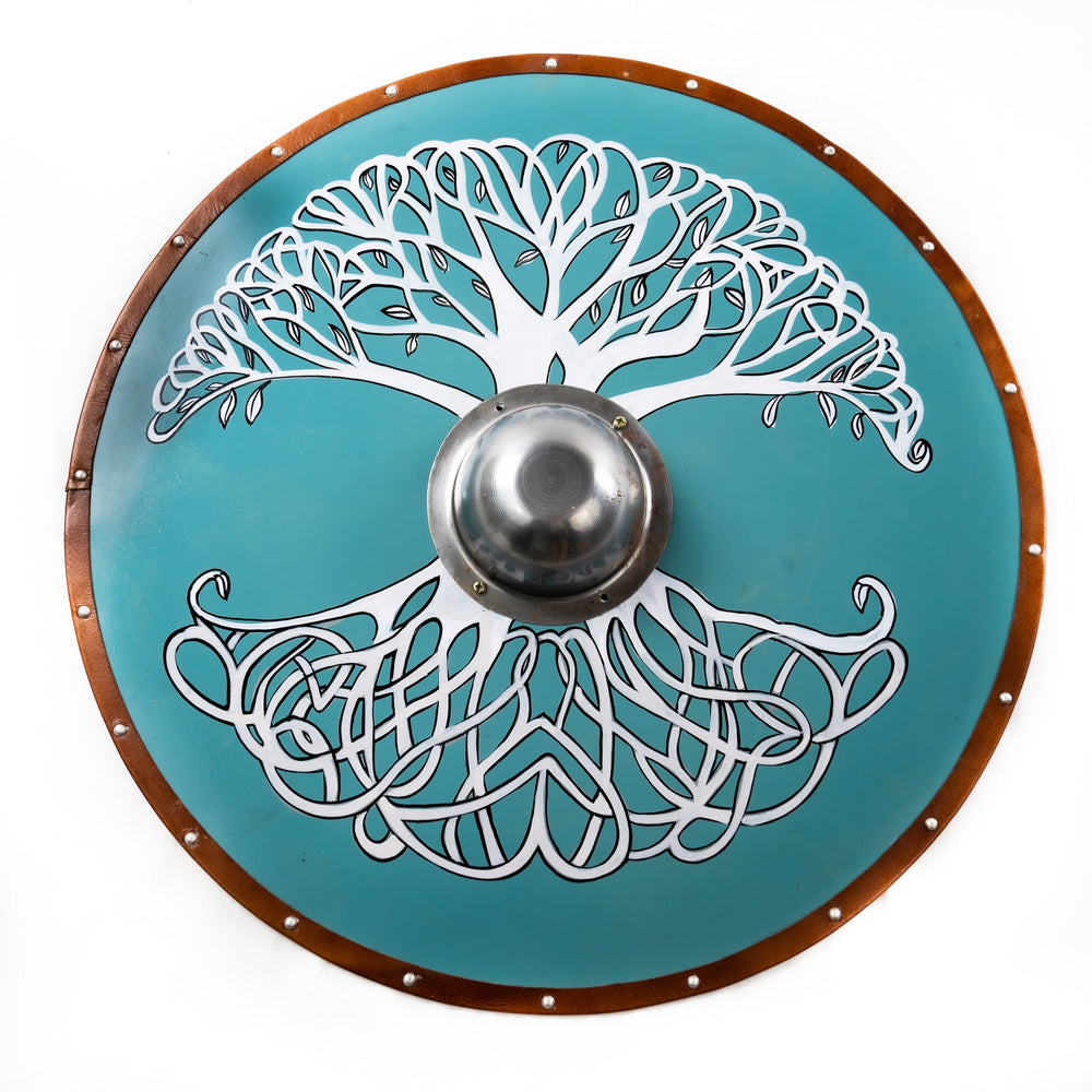 Tree of Life - Viking Yggdrasl Steel Shield 24"