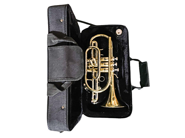 Cornet- Beginner- Student Instrument- Cupronickel Slide- Bb