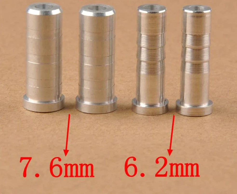 6.2mm/7.6mm Aluminum Arrow Inserts