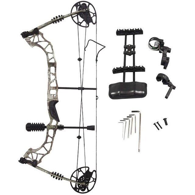 Mix Carbon Arrow Compound Bow Set