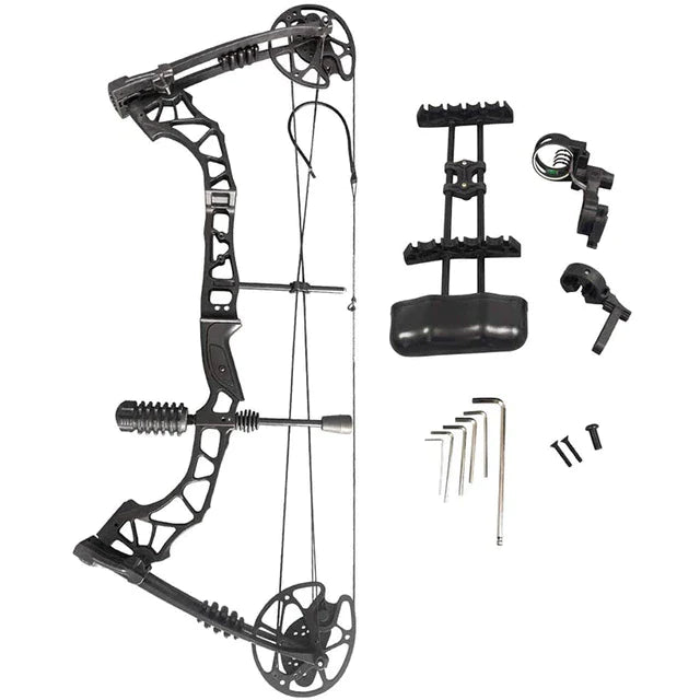 Mix Carbon Arrow Compound Bow Set