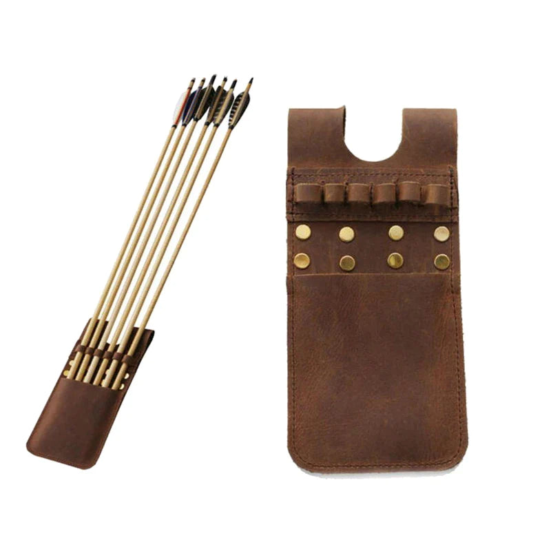 Reverse Curved Arrow Bag Pouch - Archery Quiver Bag