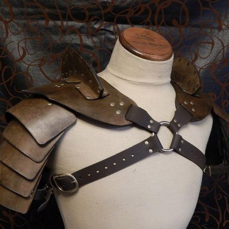 Roman Pauldrons- Gladiator Shoulder Armor