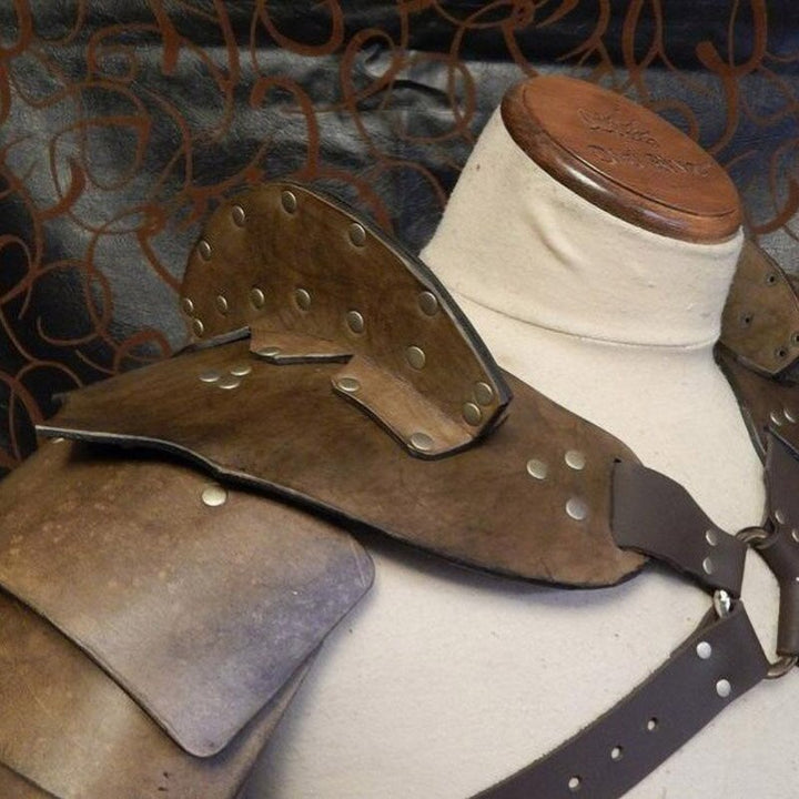 Roman Pauldrons- Gladiator Shoulder Armor