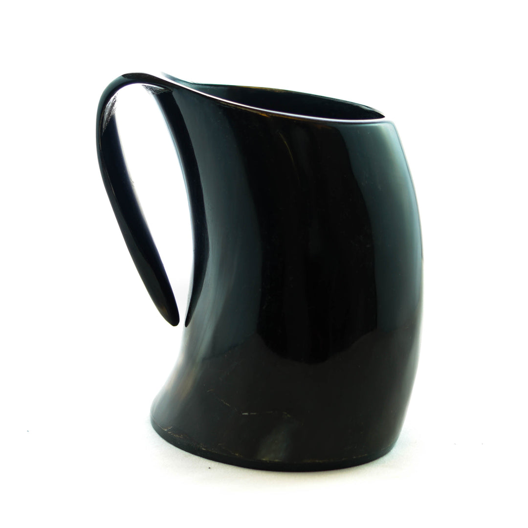 Viking Horn Mug - Extra Large Tankard, 32 Fl Oz - Handcrafted from Cow Horn