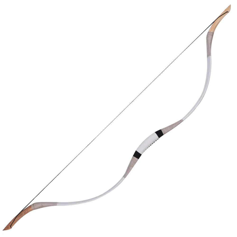 Recurve Bow- 30-70lbs Traditional White