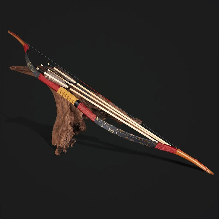 Traditional Longbow - 15-50lbs Recurve Archery Bow