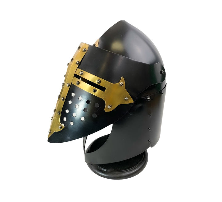 Crusader Helmet - Great Helm Medieval Helmet